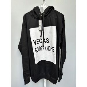 Vegas Golden Knights Fanatics Black Hoodie NHL Mens XLT Sweatshirt- BNWT $70